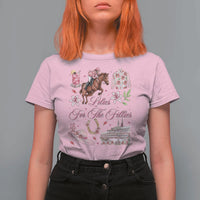Derby Horse Racing Day T Shirt For Women Lilies For The Fillies Stargazer Lily Flower