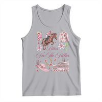 Derby Horse Racing Day Tank Top Lilies For The Fillies Stargazer Lily Flower