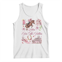 Derby Horse Racing Day Tank Top Lilies For The Fillies Stargazer Lily Flower