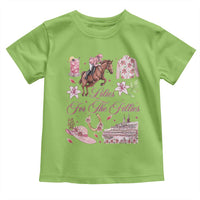 Derby Horse Racing Day Toddler T Shirt Lilies For The Fillies Stargazer Lily Flower