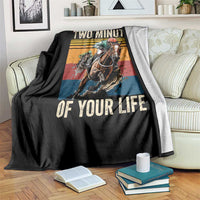 Horse Race Derby Throw Blanket The Best Two Minutes Of Your Life