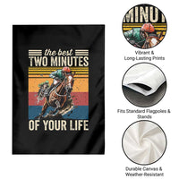 Horse Race Derby Garden Flag The Best Two Minutes Of Your Life