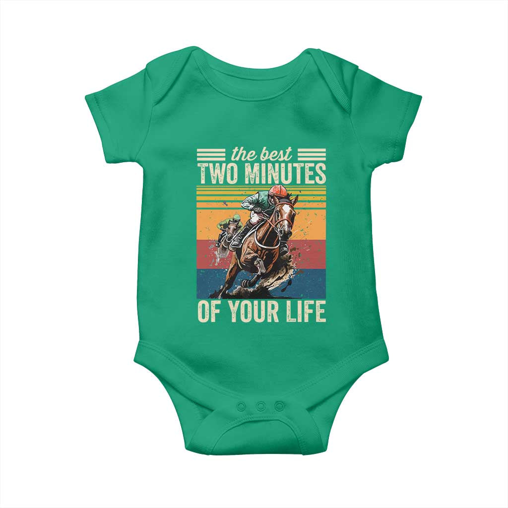 Horse Race Derby Baby Onesie The Best Two Minutes Of Your Life