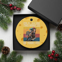 Horse Race Derby Ceramic Ornament The Best Two Minutes Of Your Life