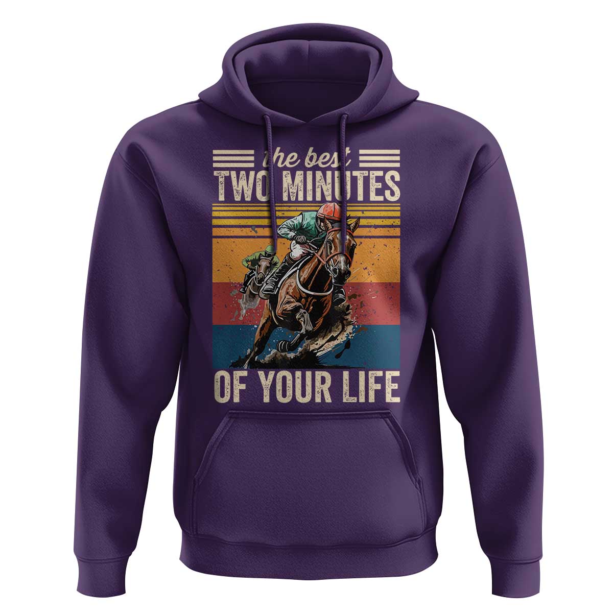 Horse Race Derby Hoodie The Best Two Minutes Of Your Life