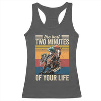Horse Race Derby Racerback Tank Top The Best Two Minutes Of Your Life