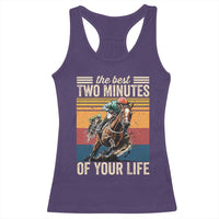 Horse Race Derby Racerback Tank Top The Best Two Minutes Of Your Life