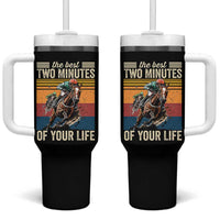 Horse Race Derby Tumbler With Handle The Best Two Minutes Of Your Life