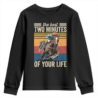 Horse Race Derby Youth Sweatshirt The Best Two Minutes Of Your Life