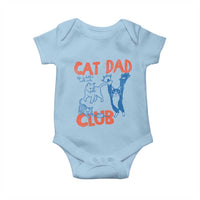 Cat Dad Club Baby Onesie Life is Better with Cats Fathers Day