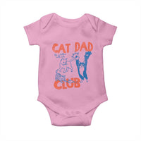 Cat Dad Club Baby Onesie Life is Better with Cats Fathers Day