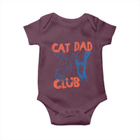Cat Dad Club Baby Onesie Life is Better with Cats Fathers Day