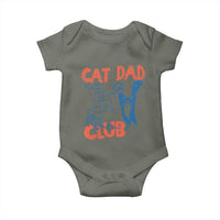 Cat Dad Club Baby Onesie Life is Better with Cats Fathers Day