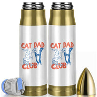 Cat Dad Club Bullet Tumbler Life is Better with Cats Fathers Day