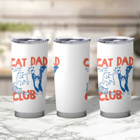 Cat Dad Club Tumbler Cup Life is Better with Cats Fathers Day