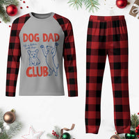 Dog Dad Club Plaid Pajama Set Life is Better with Dogs Father's Day
