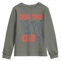 Dog Dad Club Youth Sweatshirt Life is Better with Dogs Father's Day