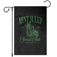 Mint Julep Social Club KY Funny Derby Cocktail Garden Flag