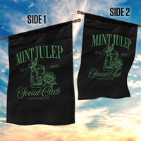 Mint Julep Social Club KY Funny Derby Cocktail Garden Flag