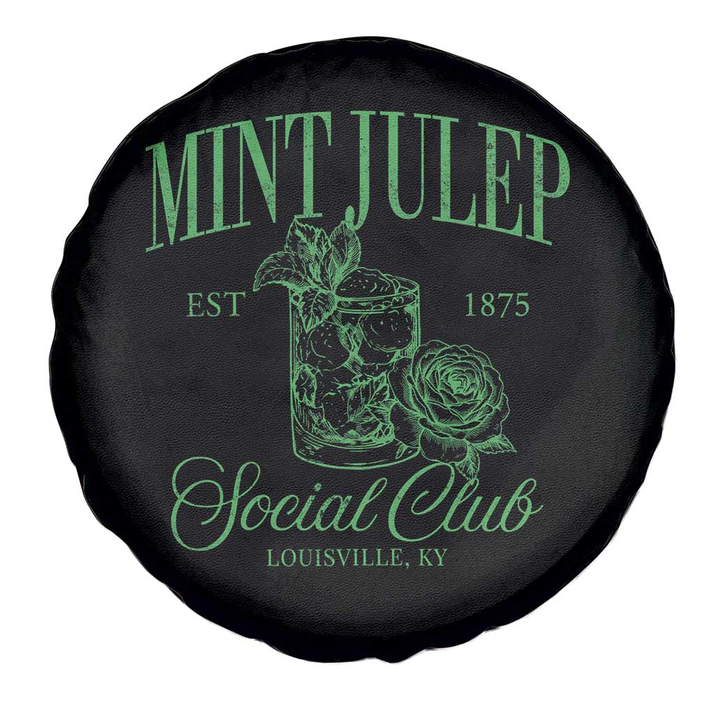 Mint Julep Social Club KY Funny Derby Cocktail Spare Tire Cover