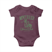 Mint Julep Social Club KY Funny Derby Cocktail Baby Onesie