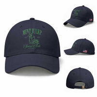 Mint Julep Social Club KY Funny Derby Cocktail Baseball Cap