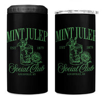Mint Julep Social Club KY Funny Derby Cocktail 4 in 1 Can Cooler Tumbler