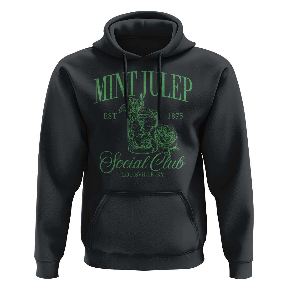 Mint Julep Social Club KY Funny Derby Cocktail Hoodie