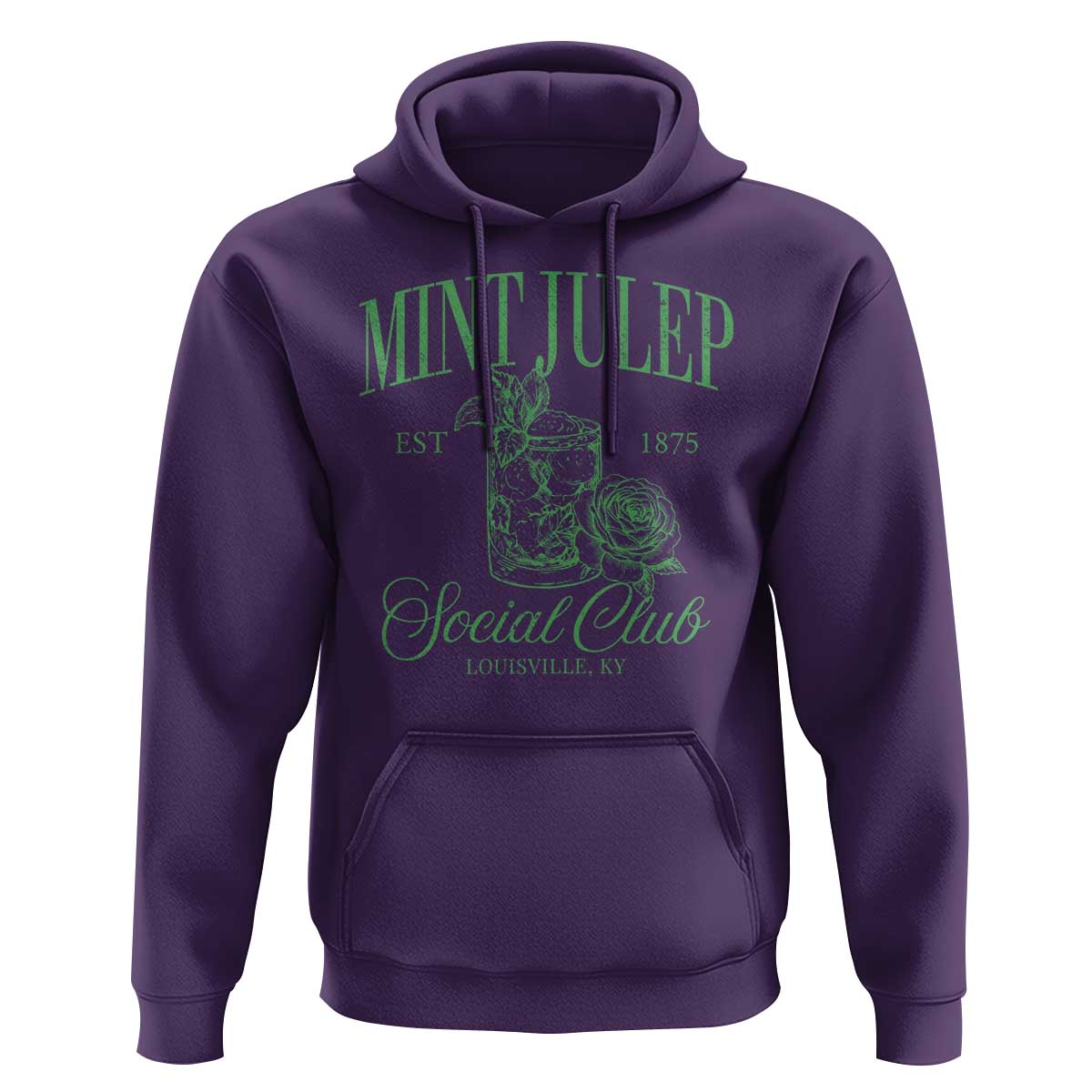 Mint Julep Social Club KY Funny Derby Cocktail Hoodie