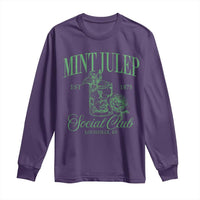 Mint Julep Social Club KY Funny Derby Cocktail Long Sleeve Shirt