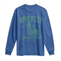 Mint Julep Social Club KY Funny Derby Cocktail Long Sleeve Shirt