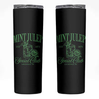 Mint Julep Social Club KY Funny Derby Cocktail Skinny Tumbler