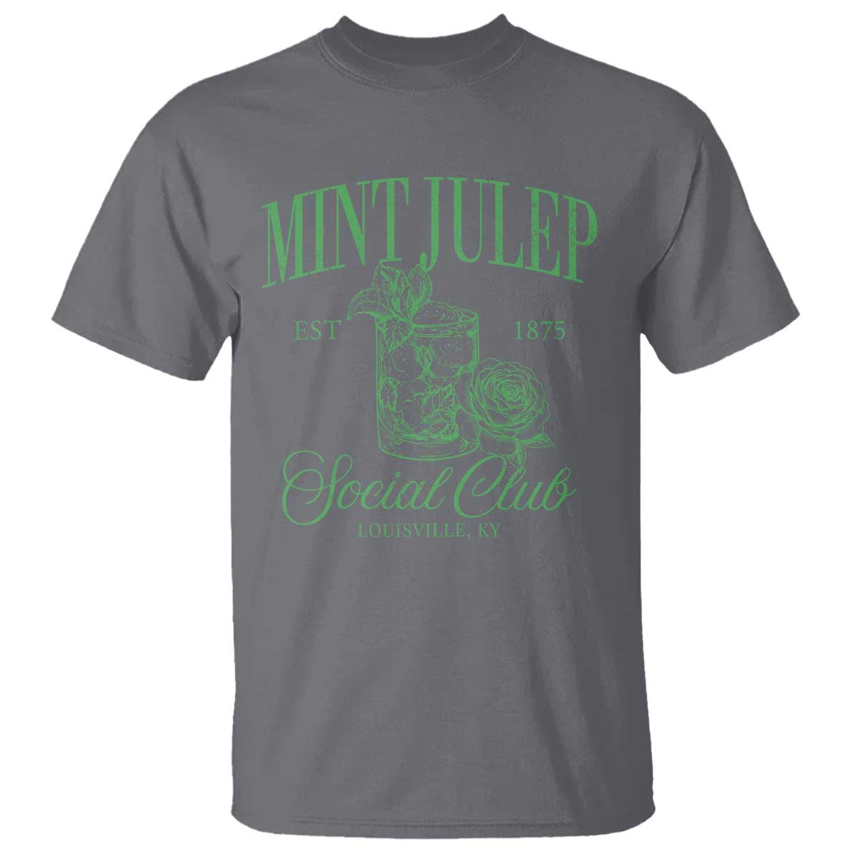 Mint Julep Social Club KY Funny Derby Cocktail T Shirt