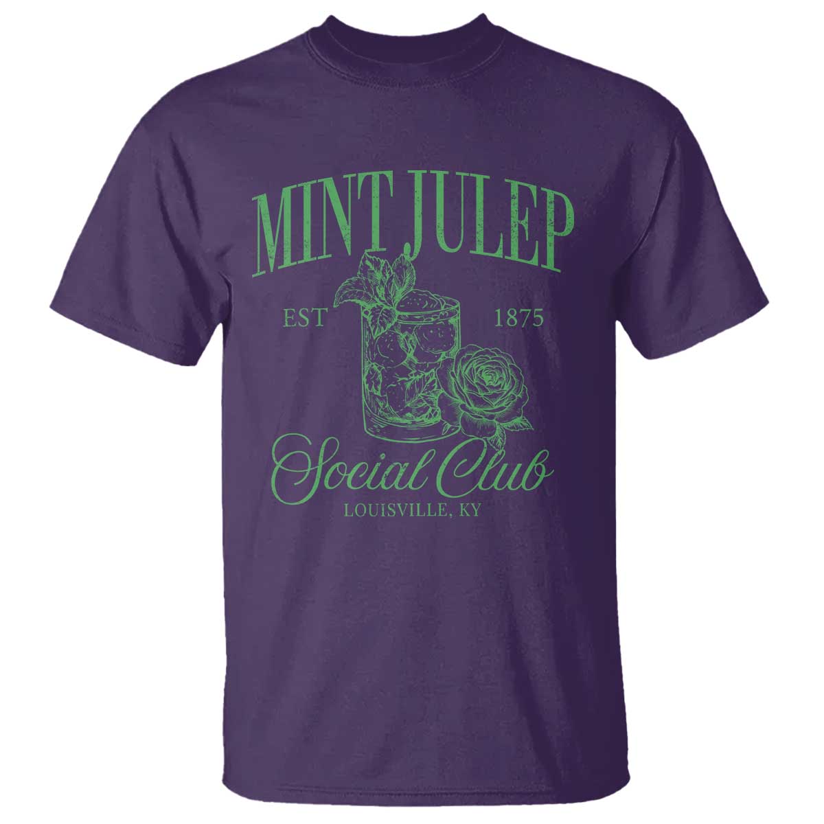 Mint Julep Social Club KY Funny Derby Cocktail T Shirt