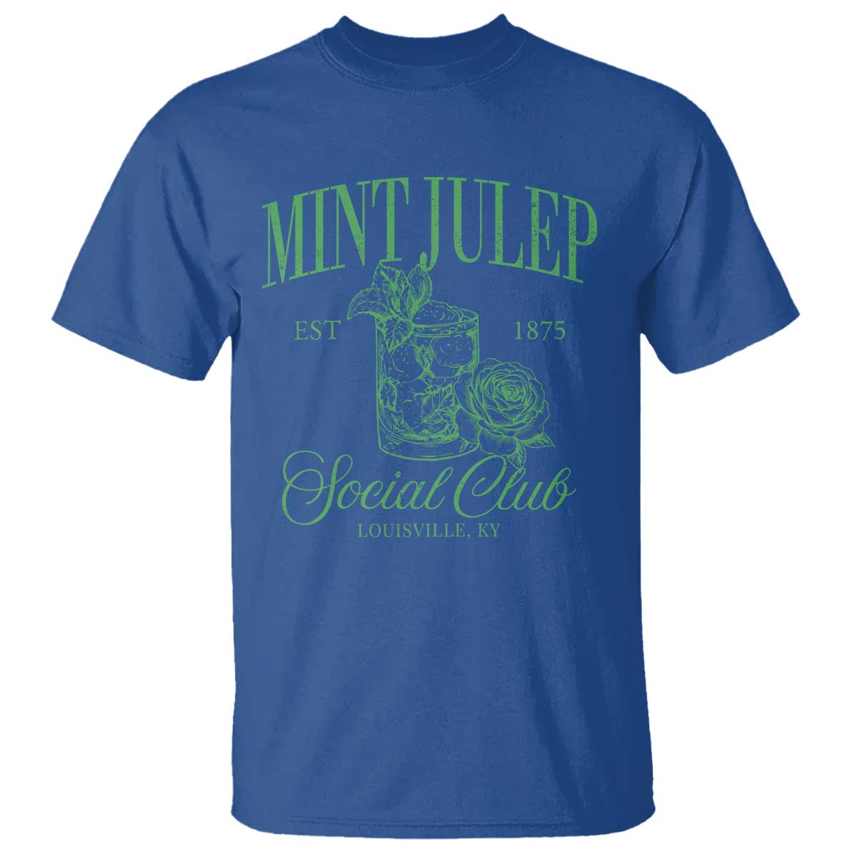 Mint Julep Social Club KY Funny Derby Cocktail T Shirt