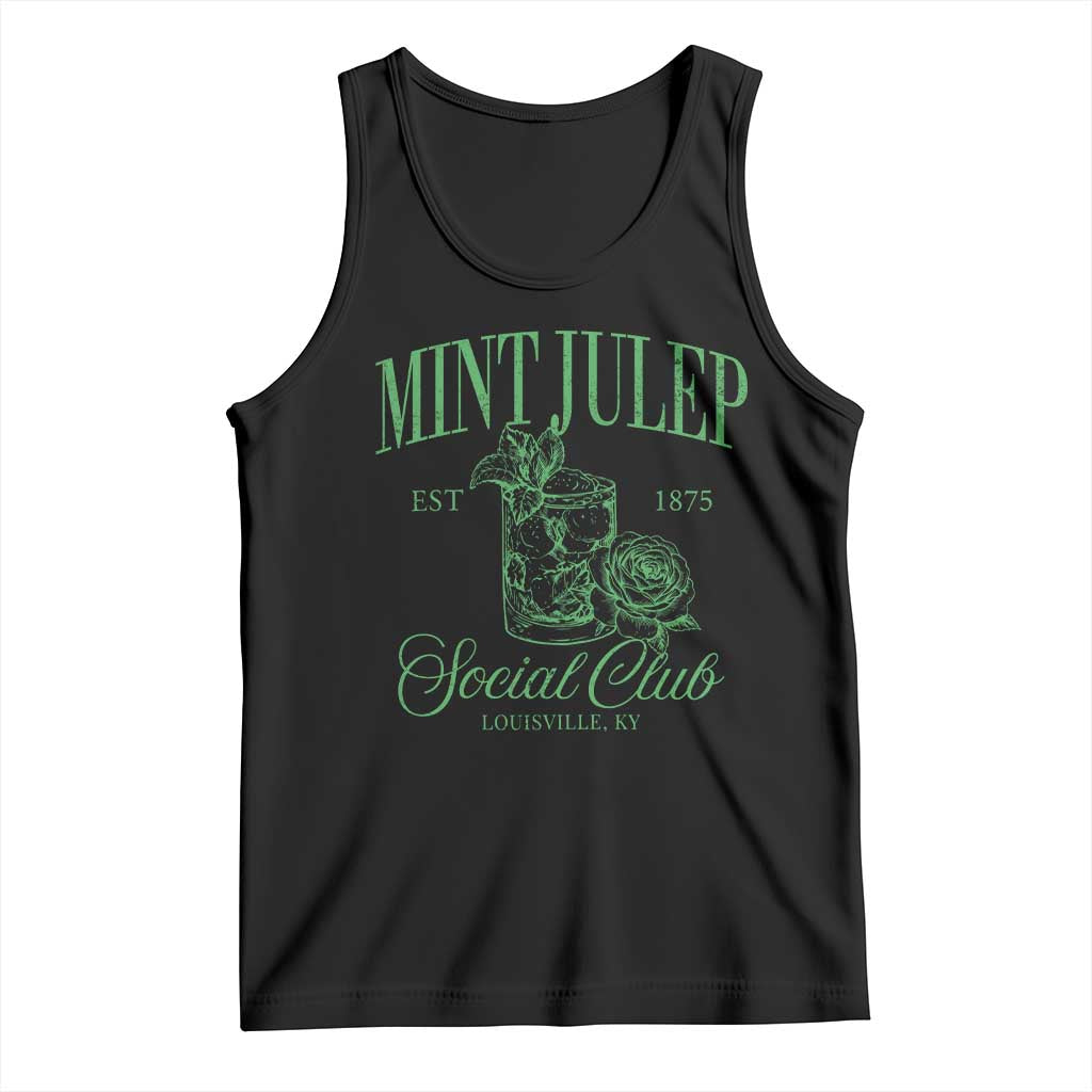 Mint Julep Social Club KY Funny Derby Cocktail Tank Top