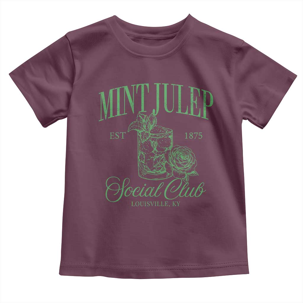 Mint Julep Social Club KY Funny Derby Cocktail Toddler T Shirt