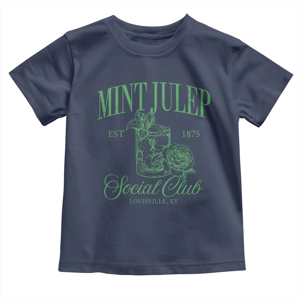 Mint Julep Social Club KY Funny Derby Cocktail Toddler T Shirt