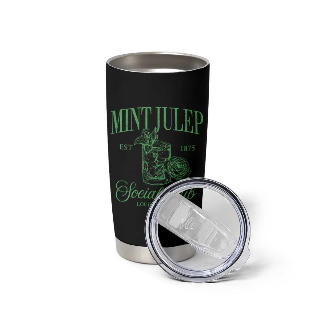 Mint Julep Social Club KY Funny Derby Cocktail Tumbler Cup