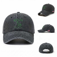 Mint Julep Social Club KY Funny Derby Cocktail Washed Cotton Baseball Cap