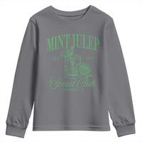 Mint Julep Social Club KY Funny Derby Cocktail Youth Sweatshirt
