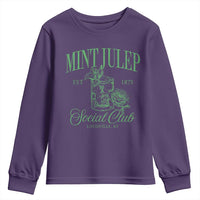 Mint Julep Social Club KY Funny Derby Cocktail Youth Sweatshirt