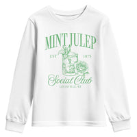 Mint Julep Social Club KY Funny Derby Cocktail Youth Sweatshirt