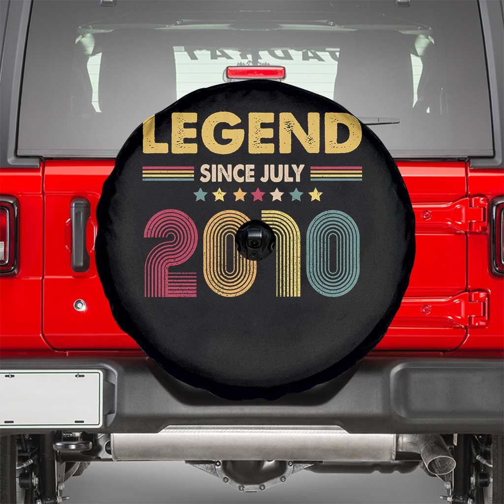 July 16th Birthday Spare Tire Cover Legends Since July 2010 Retro Bday