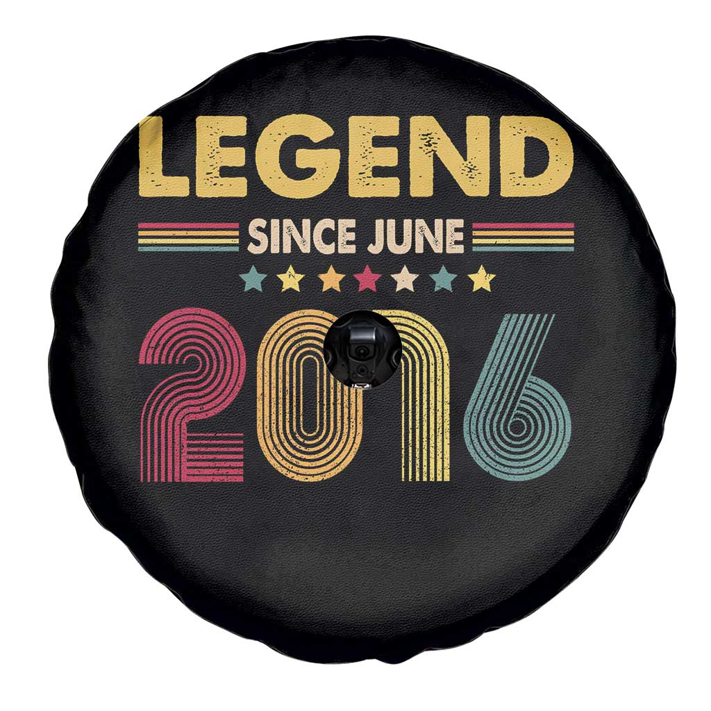 June 10th Birthday Spare Tire Cover Legends Since June 2016 Retro Bday