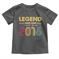 June 10th Birthday Toddler T Shirt Legends Since June 2016 Retro Bday