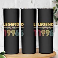 June 30th Birthday Skinny Tumbler Legends Since June 1996 Retro Bday