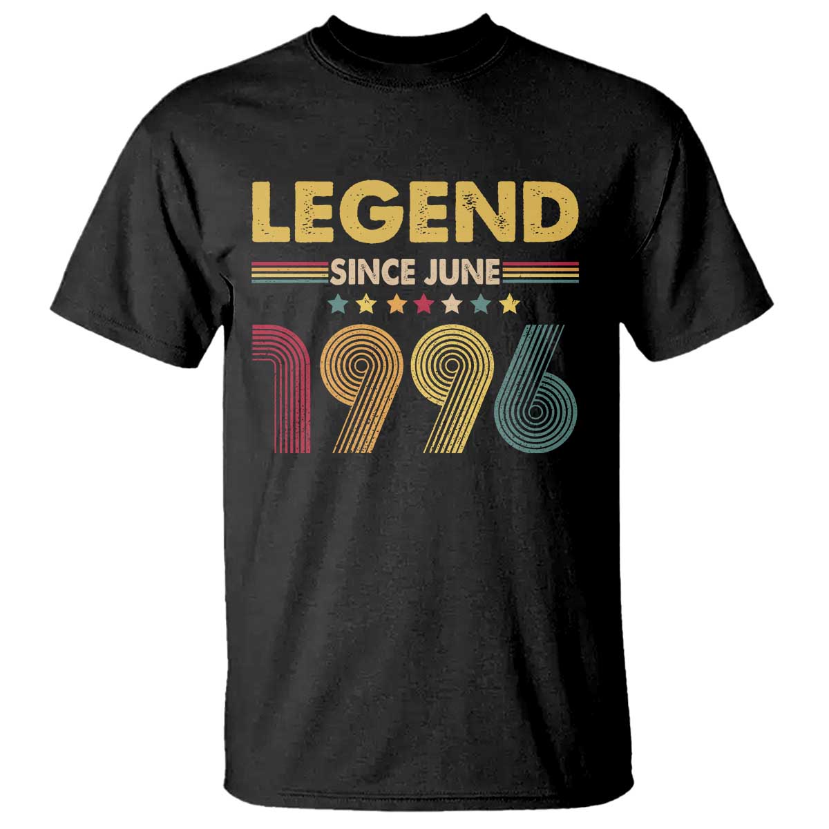 June 30th Birthday T Shirt Legends Since June 1996 Retro Bday