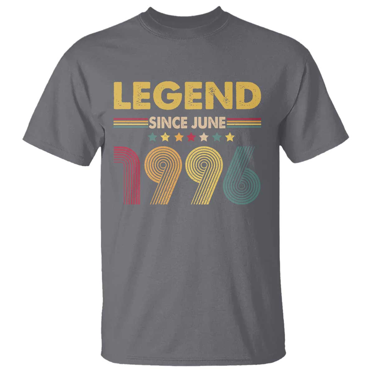 June 30th Birthday T Shirt Legends Since June 1996 Retro Bday