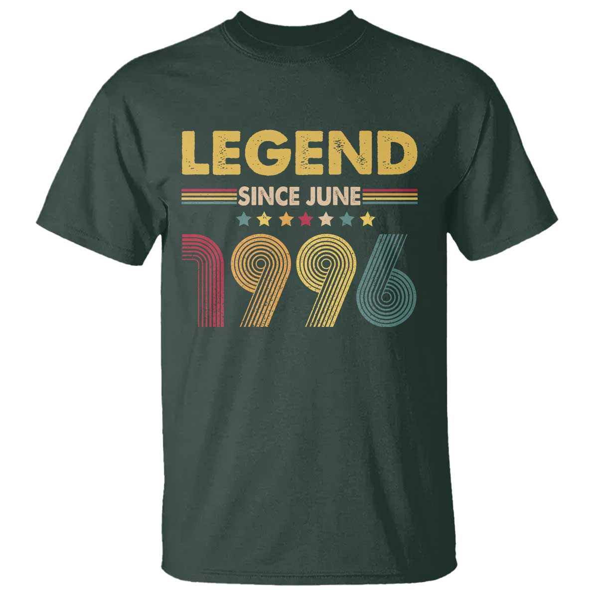 June 30th Birthday T Shirt Legends Since June 1996 Retro Bday